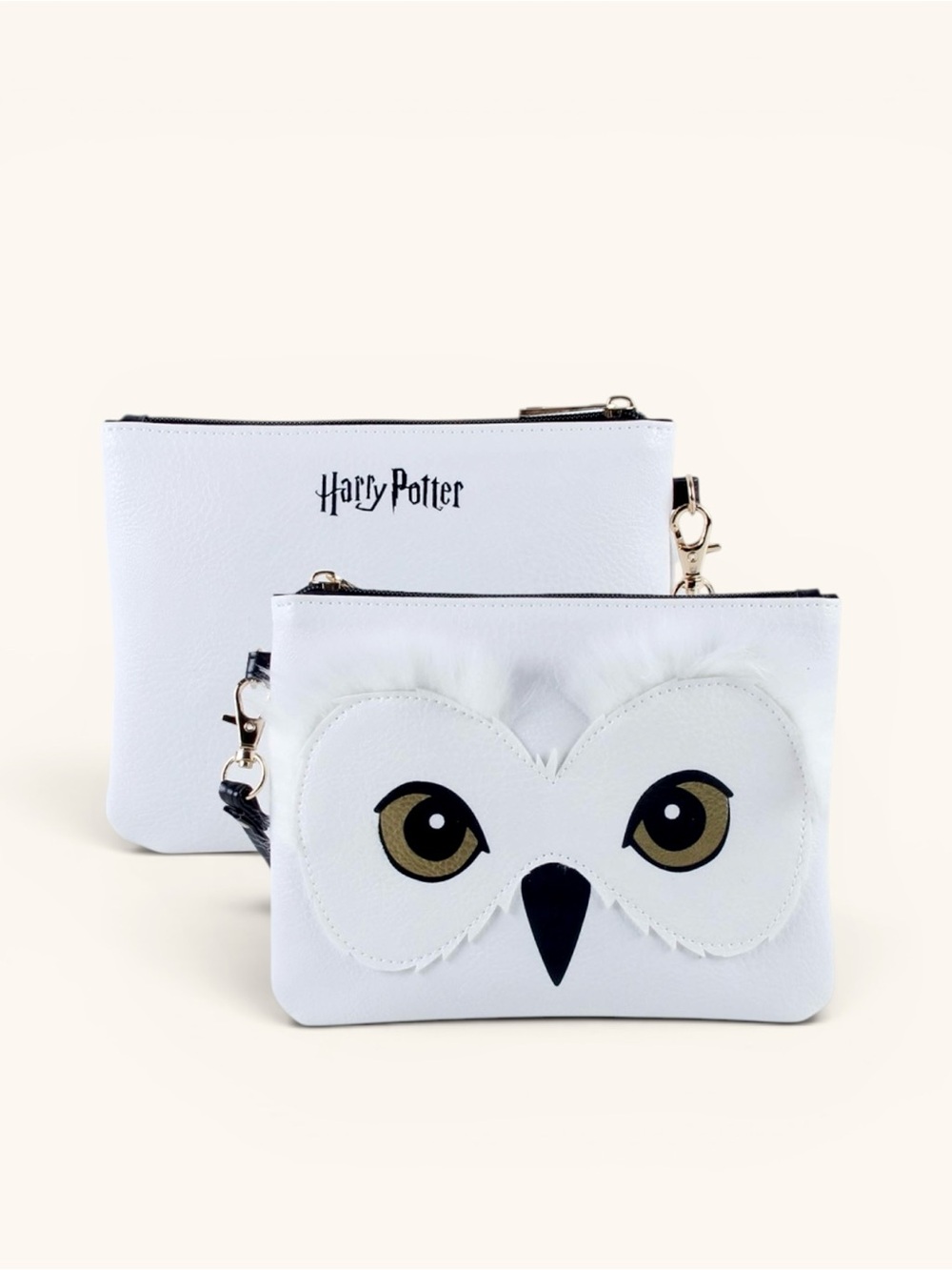 2/$25 Harry Potter Hedwig Owl Leather Clutch Purse/Wristlet